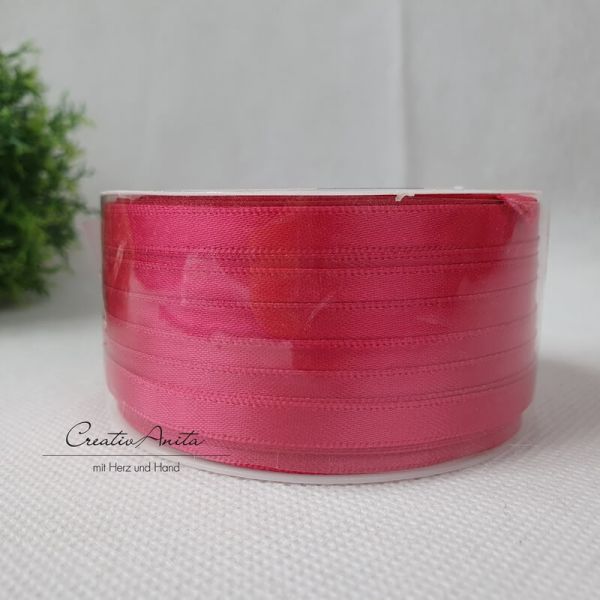 Satinband Beere-Pink, 6mm